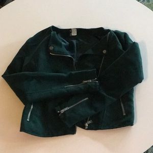 Dark green jacket